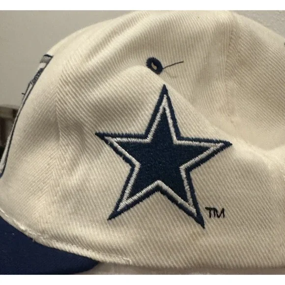 Dallas Cowboys Michael Irvin Vtg Snapback hat by AJD Corp 1992 QB CLUB Read